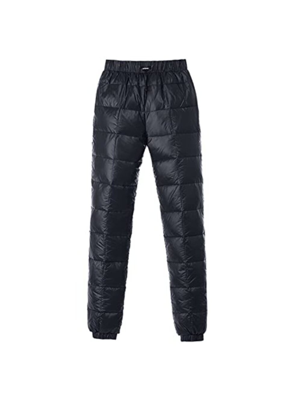 Down Pants Waterproof Nylon High Waisted Compression Snow Trousers